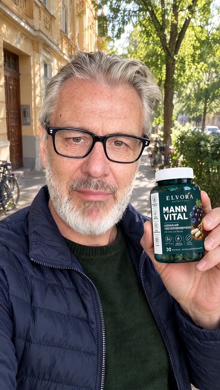 Thomas Becker mit Mann Vital