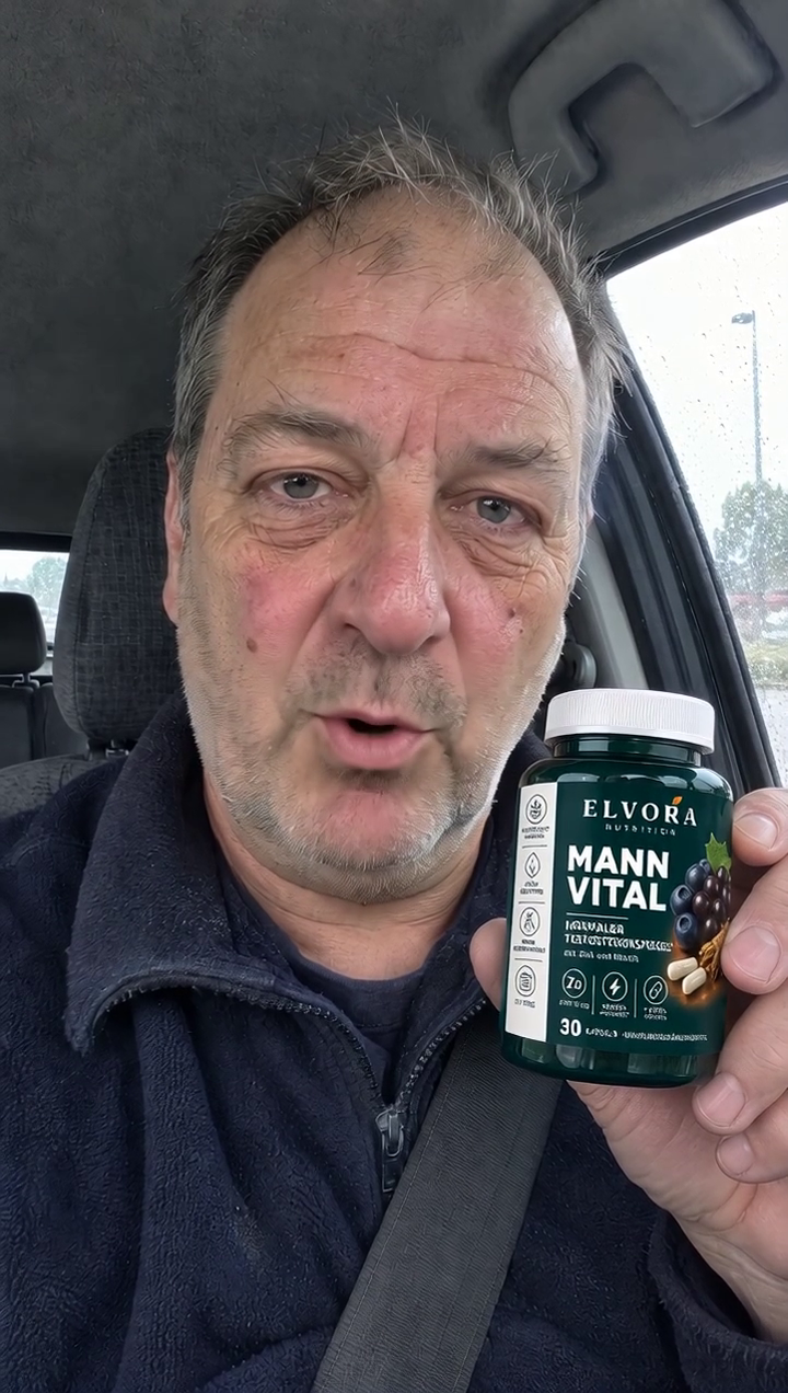Jürgen Krause mit Mann Vital